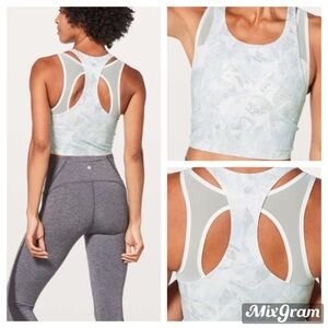 Lululemon crop tank sports bra